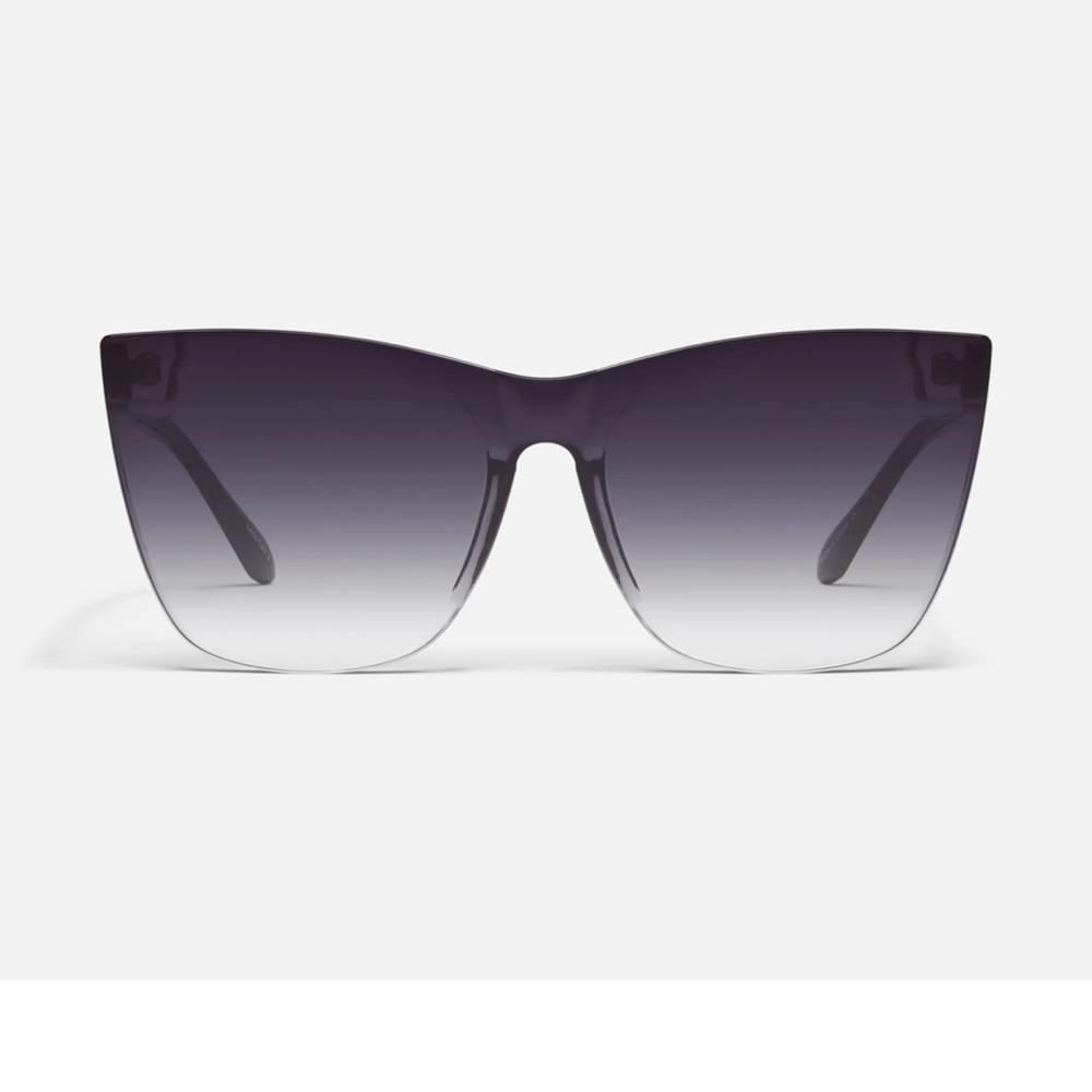 Quay Australia Come Thru Black Frame / Fade Sunglasses